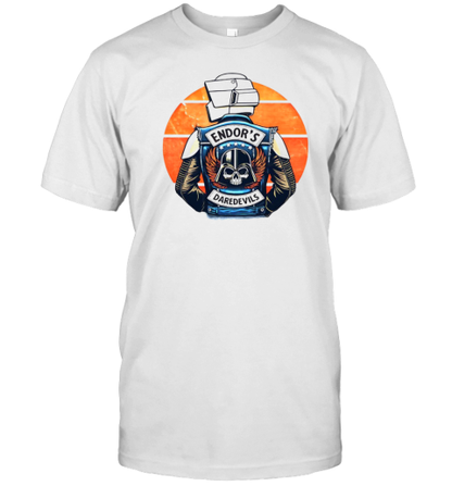 Star Wars Biker Scout Club Endor&#39S Daredevils Vintage T-Shirt