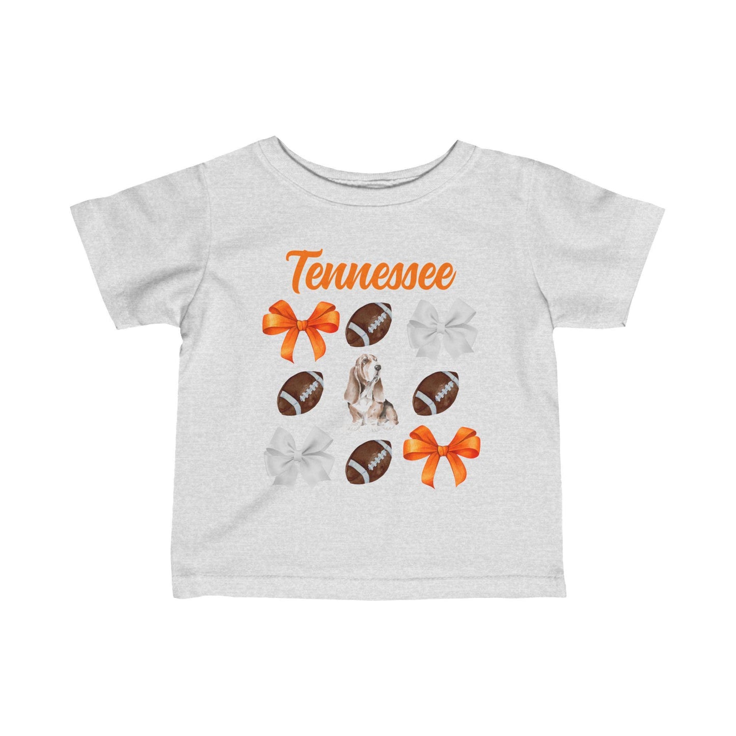 Tennessee Baby Coquette Shirt, Youth Game Day Football Kids Top