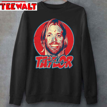 Foo Fighter Drummer Taylor Hawkins Smile Pop Retro Unisex Sweatshirt