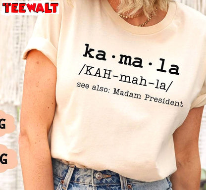 2024 Kamala Definition Shirt, Anti Trump Long Sleeve Short Sleeve