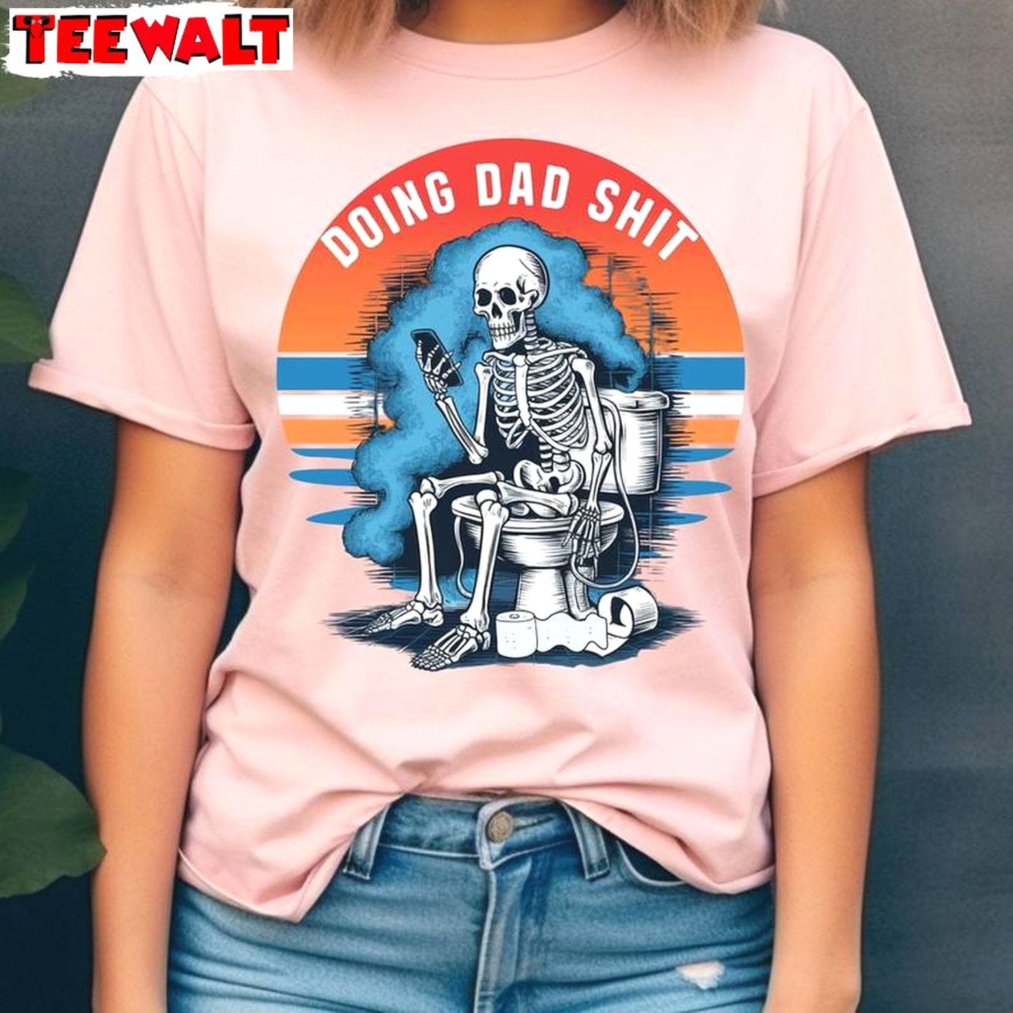 Cool Design Doing Dad Shit Shirt, Must Have Dad Unisex Hoodie Short Sleeve