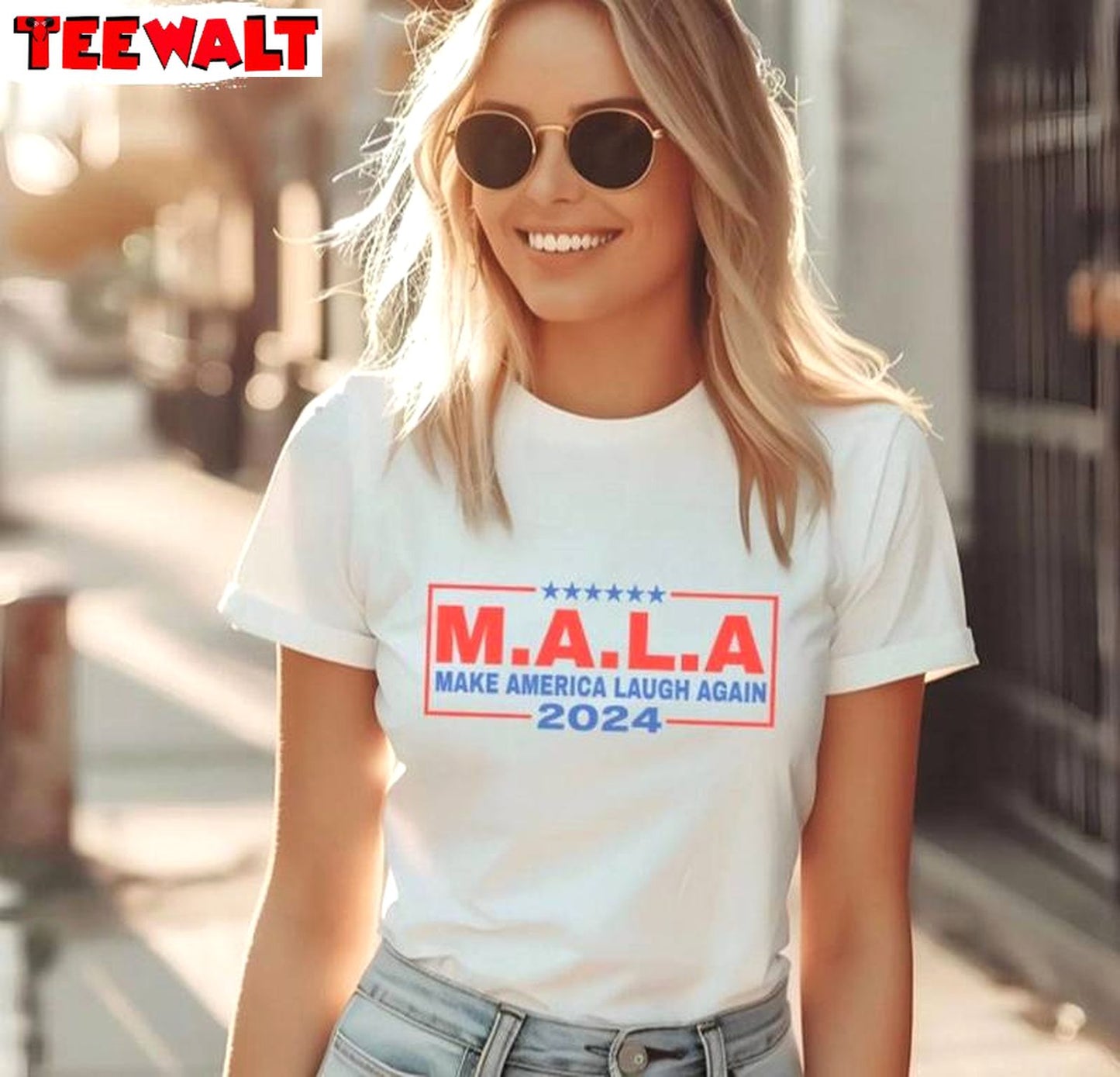 President Harris Make America Laugh Again Shirt, Kamala 2024 Tee Tops T-shirt