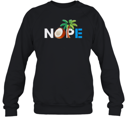 Nope Coconut Tree Kamala Harris T-Shirt