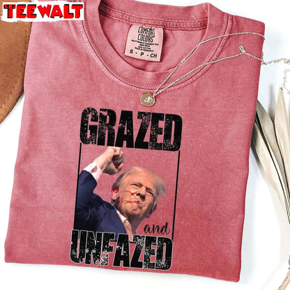 Must Have Fight Trump Short Sleeve , Comfort Glazed And Unfazed