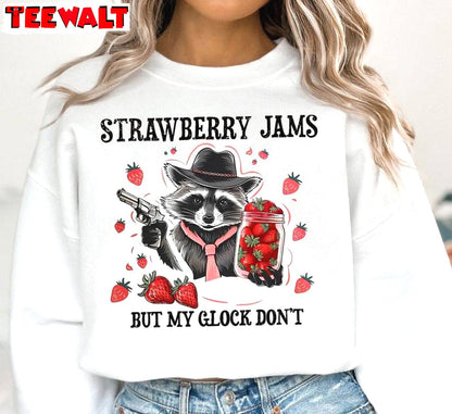 Strawberry Jams But My Glock Don't Shirt 03