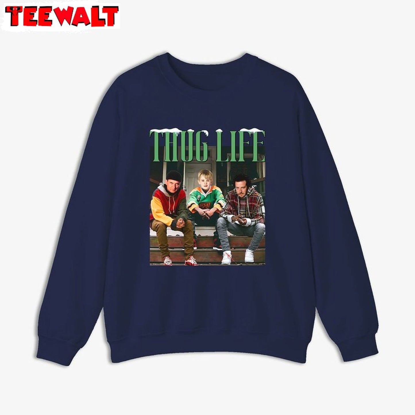 Home Alone Thug Life Sweatshirt, Christmas Shirts