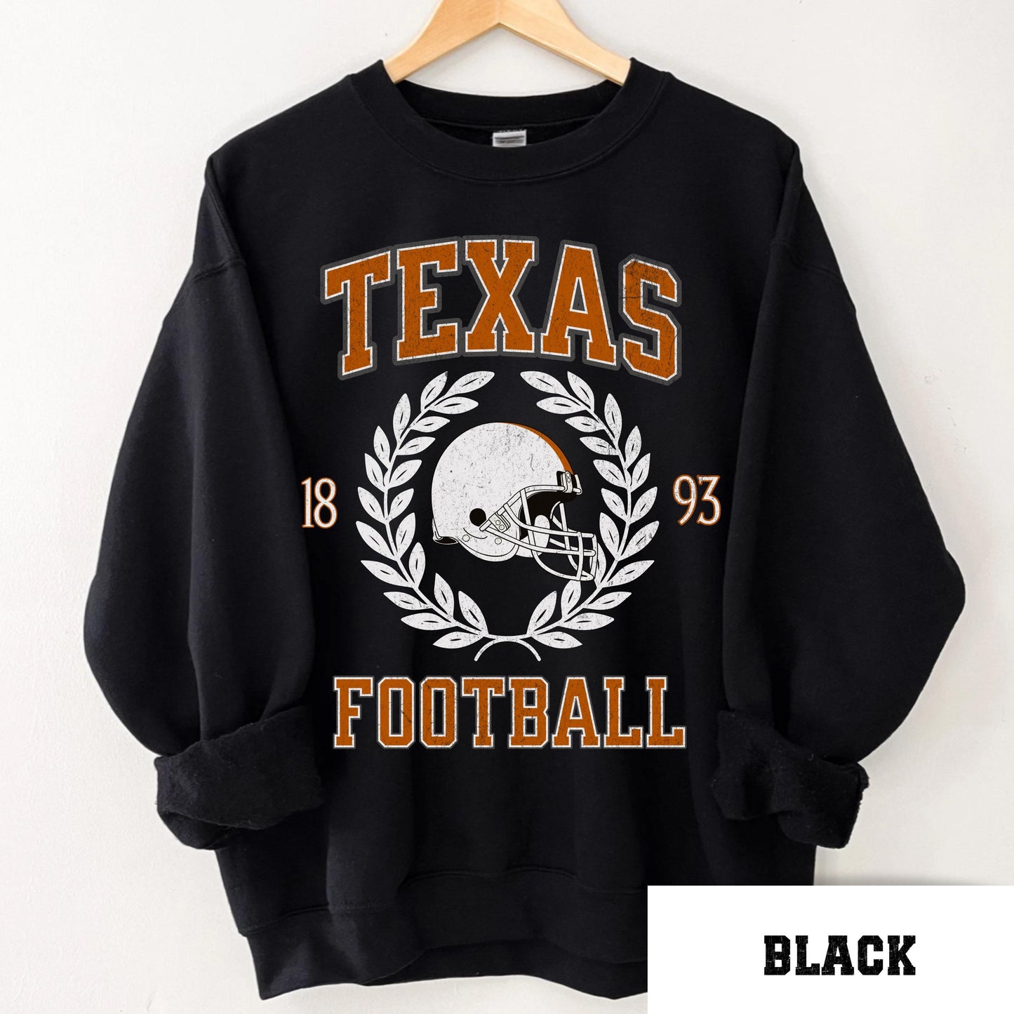 Texas Football Sweatshirt - Comfort Colors College Game Day Shirt