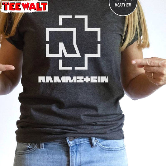 New Rare Rammstein Band Shirt, Unique 30th Anniversary Tour Sweatshirt Long Sleeve