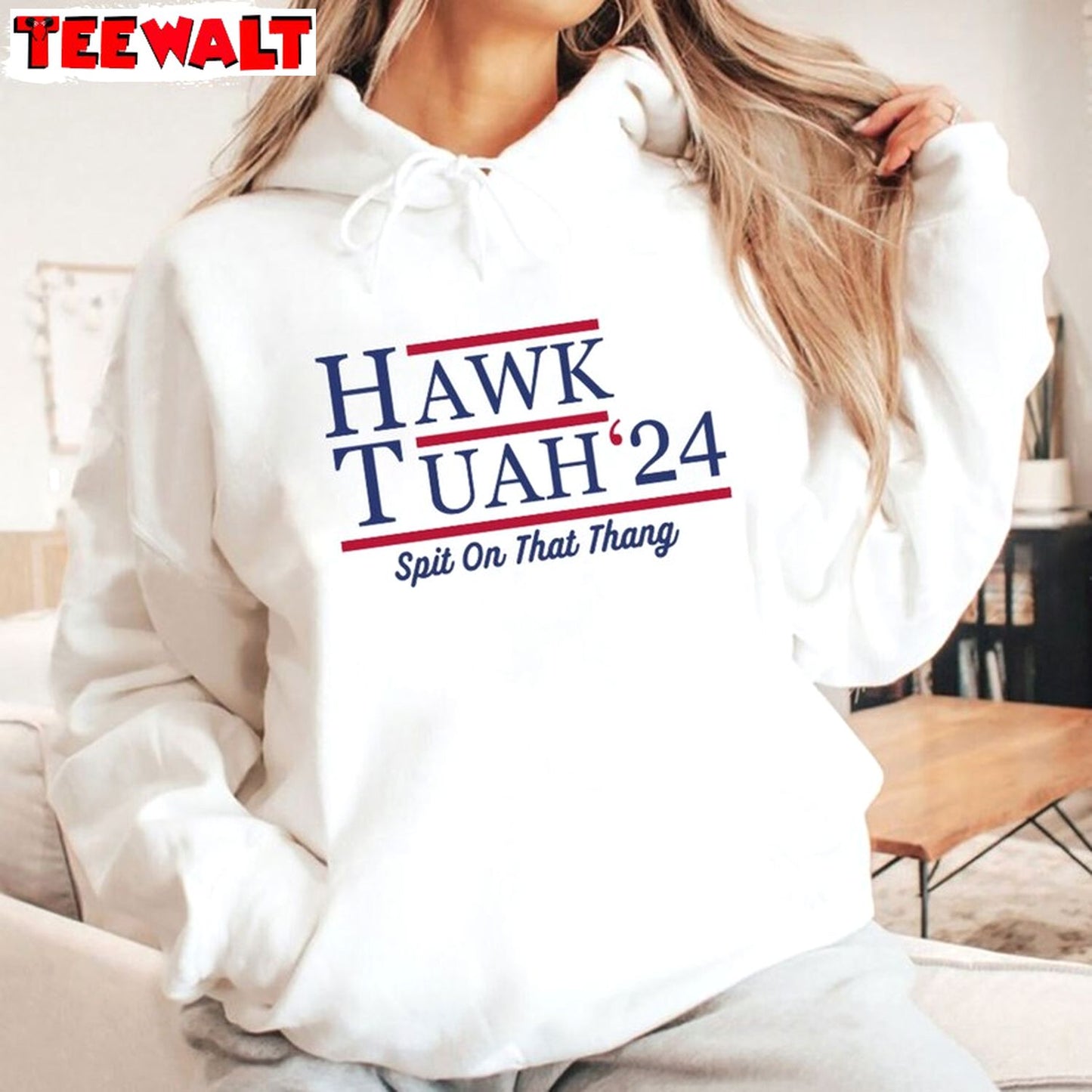 Creative Spit On That Thang Unisex Hoodie, Groovy Hawk Utah