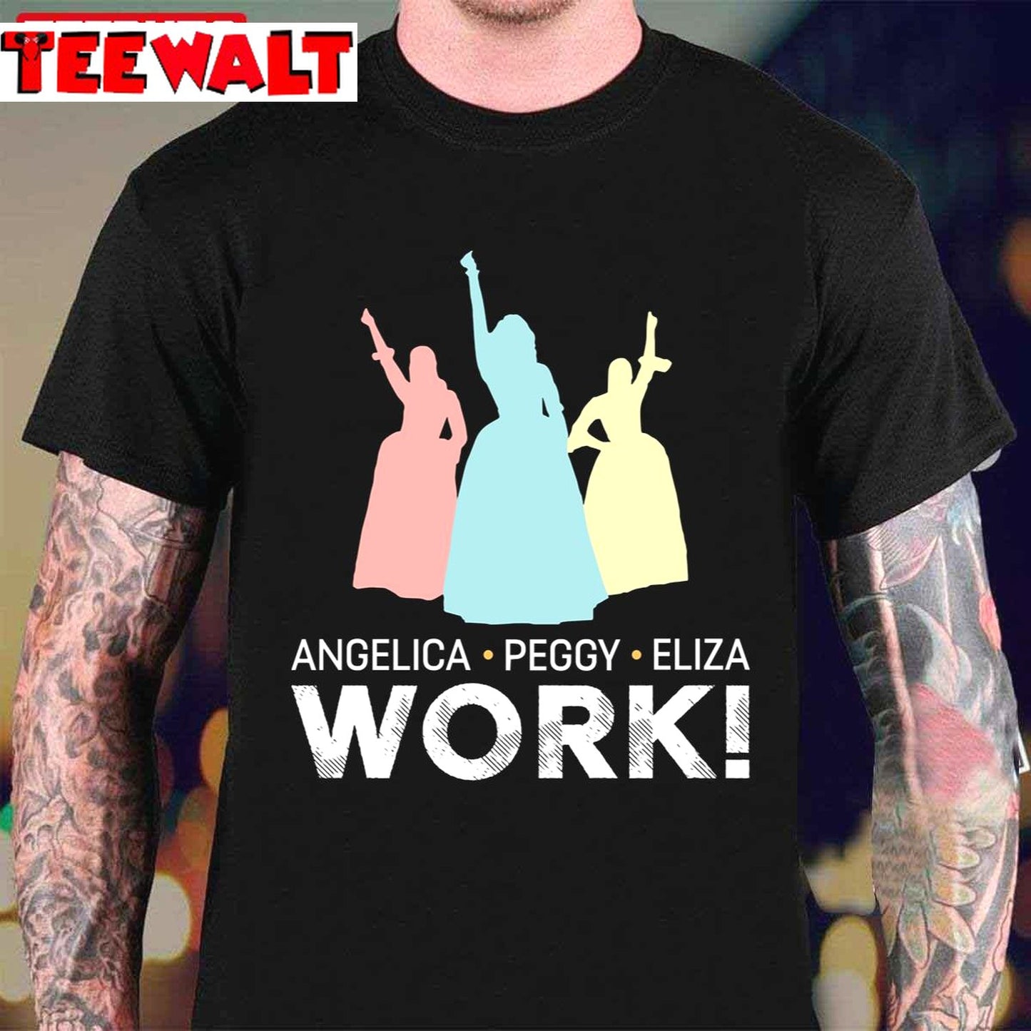 Angelica Eliza And Peggy Work Schuyler Sisters Hamilton Unisex Sweatshirt