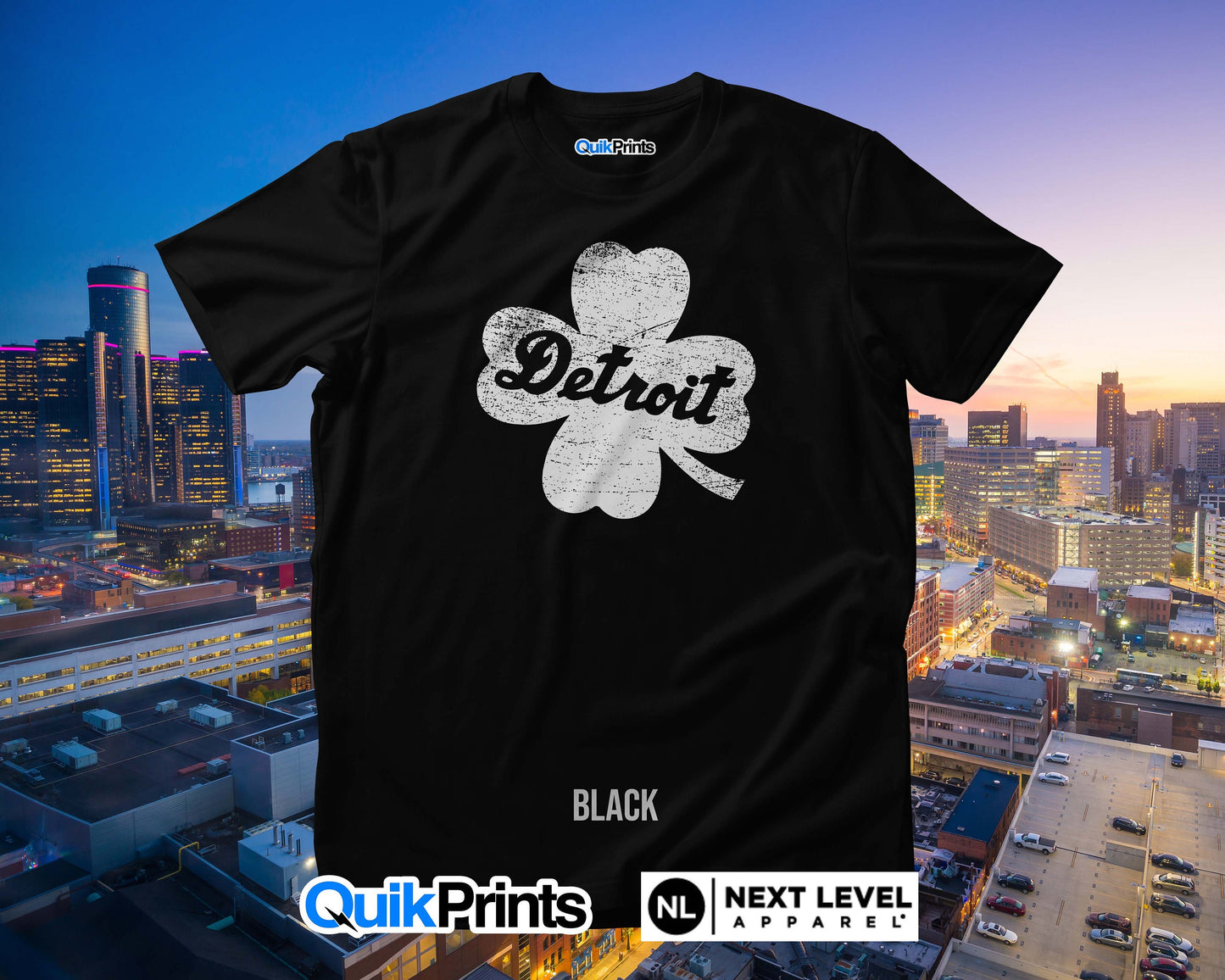 Detroit Clover Vintage T-Shirt