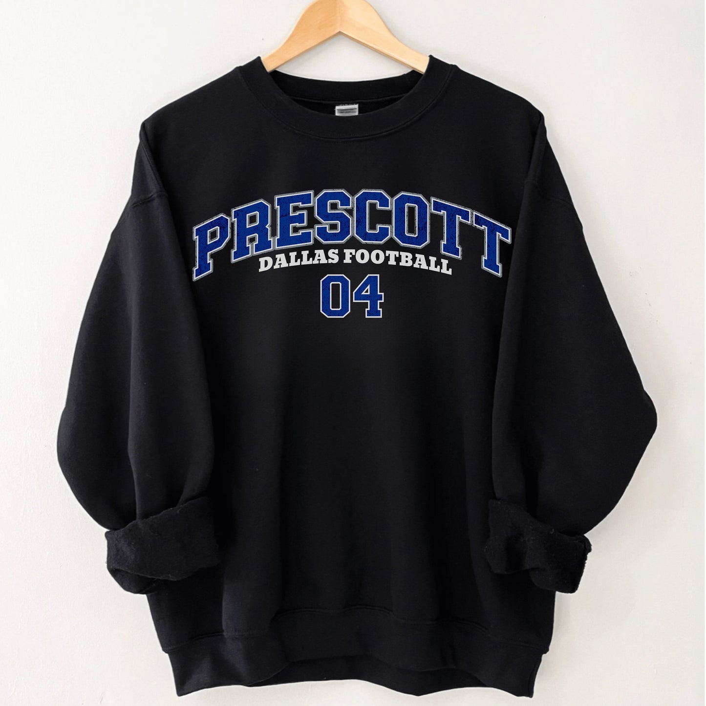 Dak Prescott Sweatshirt Dallas Cowboys Football Shirt Crewneck