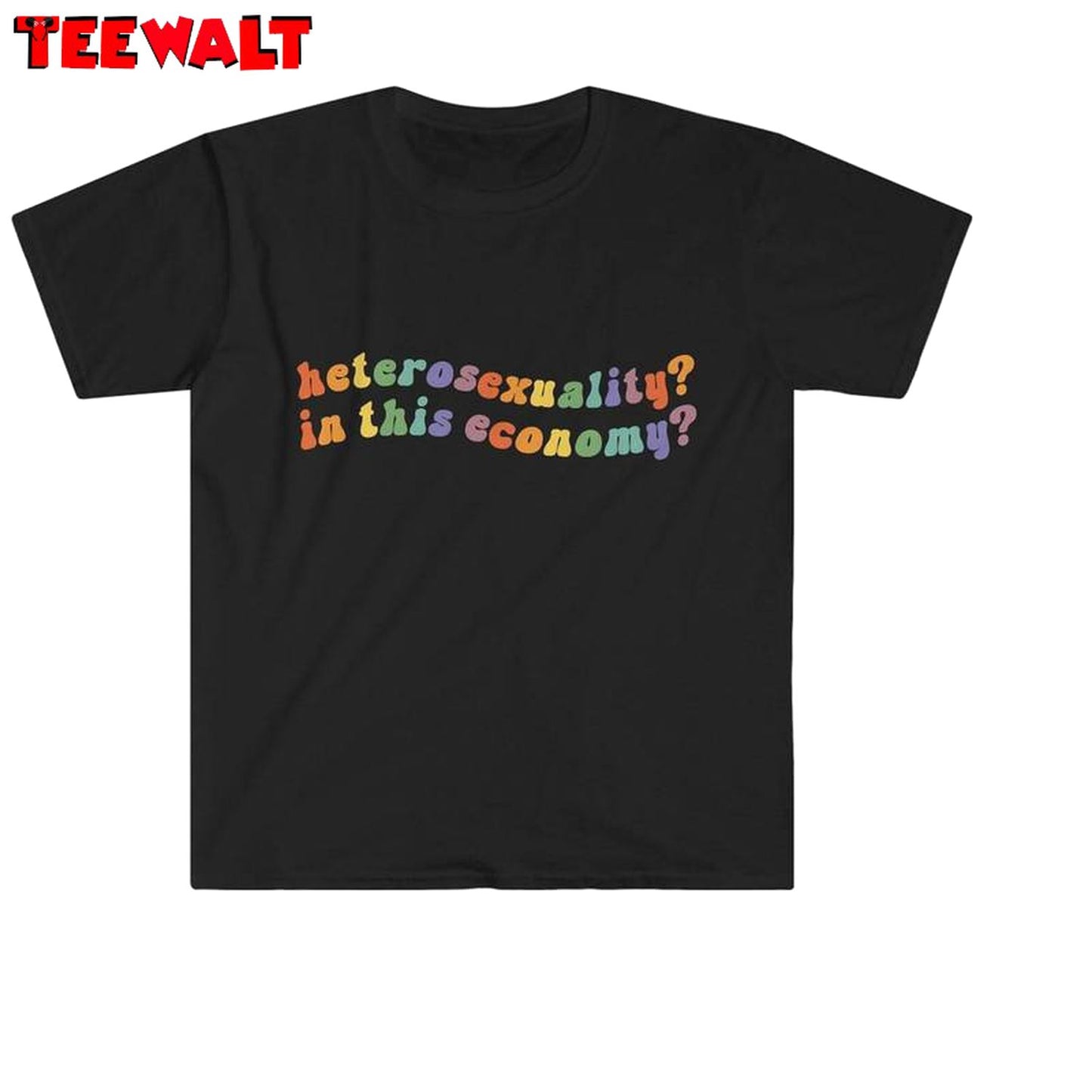 Unique Rainbow Sweatshirt , Comfort Heterosexuality In This Economy Shirt Long Sleeve