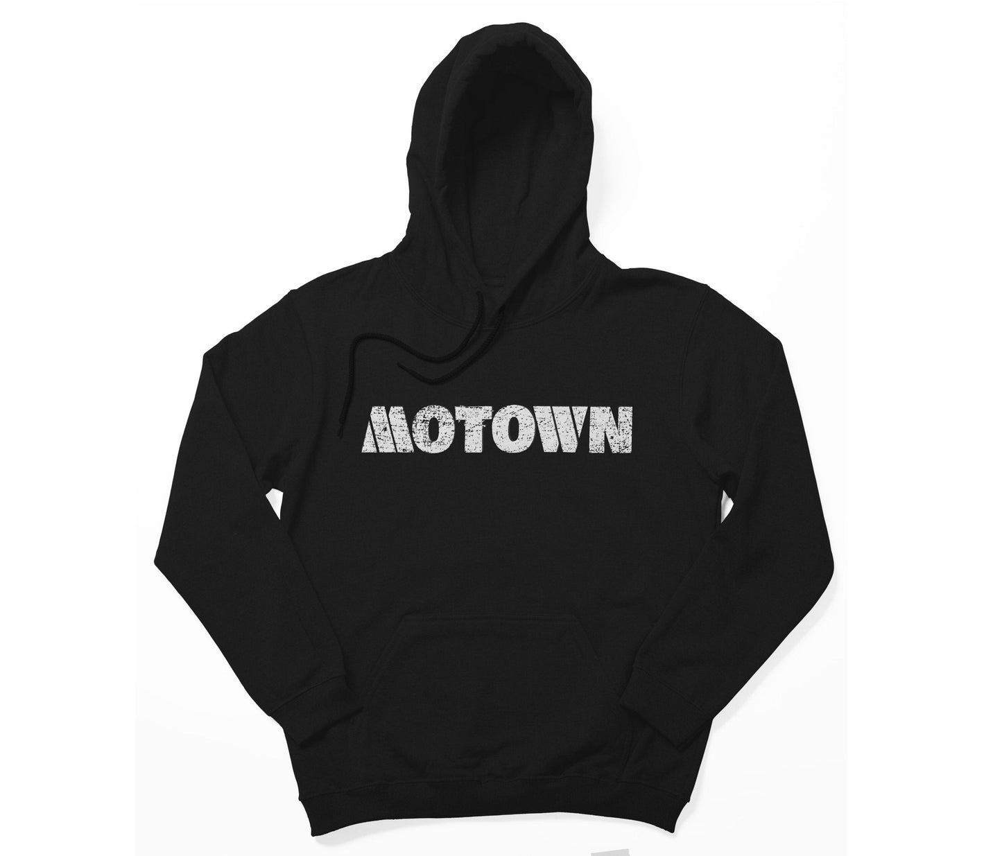 Motown Detroit Vintage Pullover Hoodie