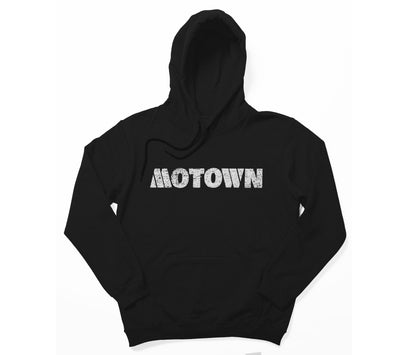 Motown Detroit Vintage Pullover Hoodie