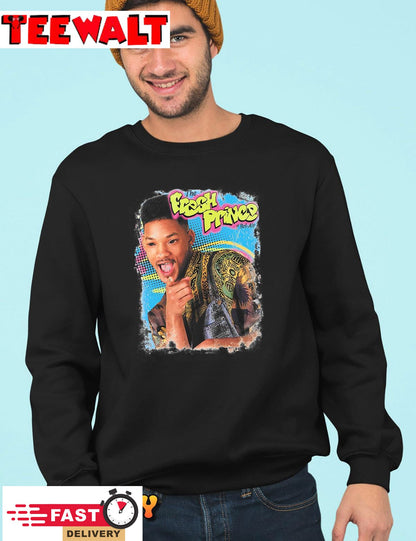 Will Smith The Fresh Prince of Bel-Air White Gift For Fan Unisex t Shirt