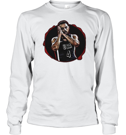 Night Night From Paris Stephen Curry USA Basketball T-Shirt