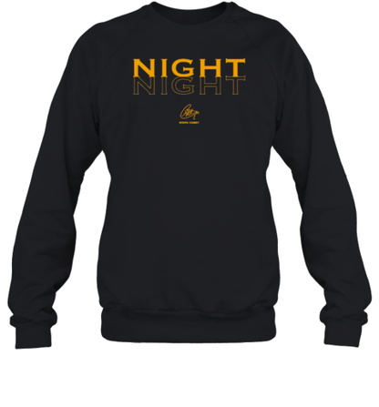 Funny Stephen Curry Night Night Signature T-Shirt