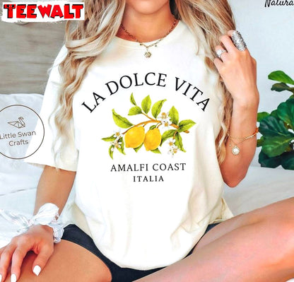 Awesome Amalfi Coast Unisex Hoodie, Limited La Dolce Vita Shirt Sweater