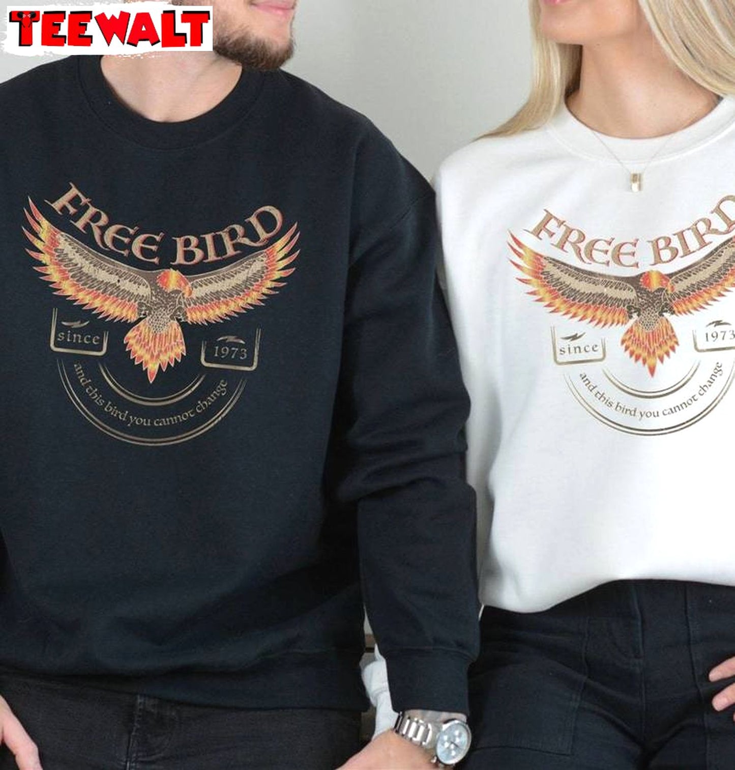 Awesome Old School Band Sweatshirt , Free Bird America Inspirational Shirt Sweater