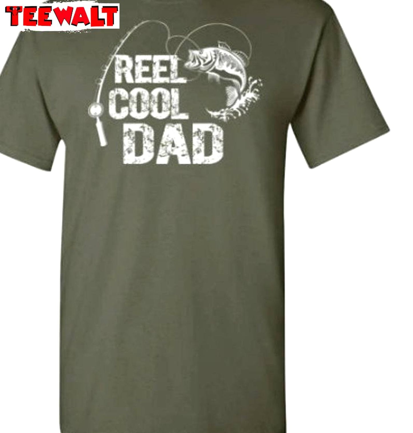 Comfort Reel Cool Dad Shirt, Unique Dad Fish Sweater