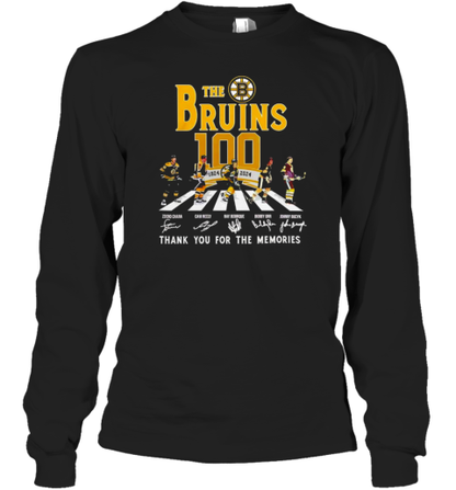 Boston Bruins 100 Thank You For The Memories T-Shirt