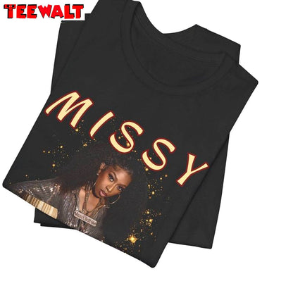 Unique Missy Elliott Shirt, Out Of This World 2024 Concert Long Sleeve Tee Tops