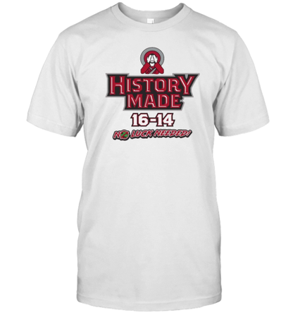 Northern Illinois Huskies History Made No Luck Needed T-Shirt