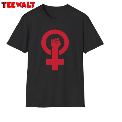 Groovy Feminist Symbol Sweatshirt ,Must Have Equality Feminist Tee Tops Sweater