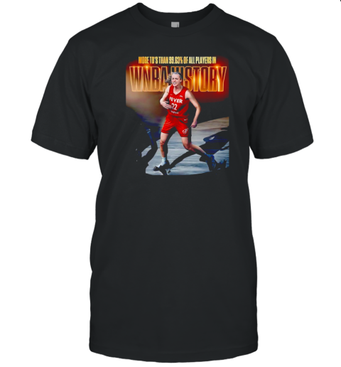 Caitlin Clark First Rookie To Earn Player Month Honors WNBA History 2024 T-Shirt