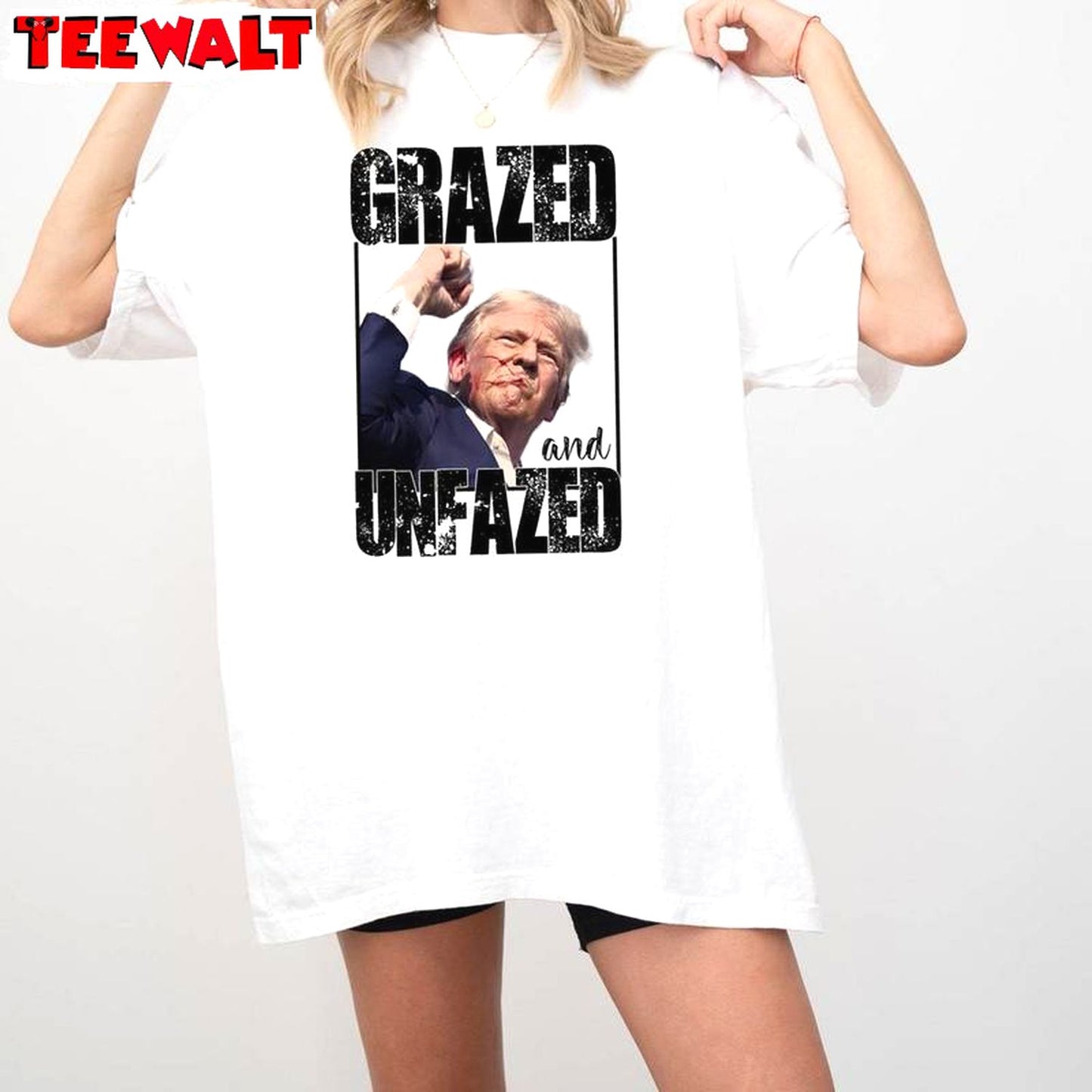 Must Have Fight Trump Short Sleeve , Comfort Glazed And Unfazed