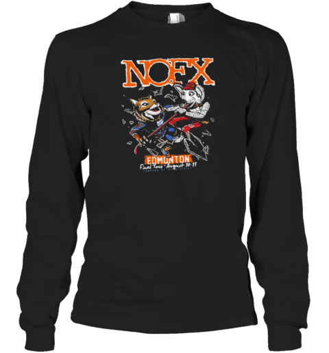 NOFX Final Tour In Edmonton AB On Aug 10 11 2024 T-Shirt