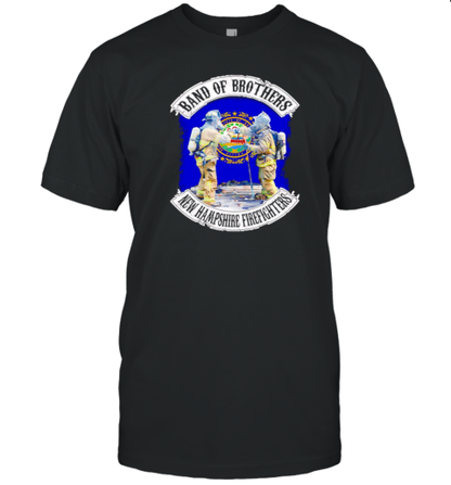 Band of Brothers New Hampshire Firefighters T-Shirt