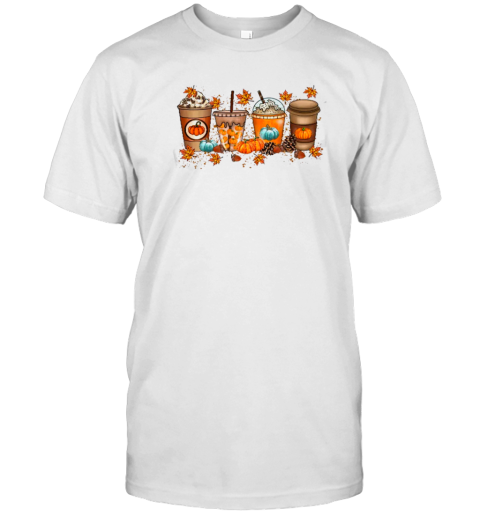 Fall Coffee Teacher T-Shirt