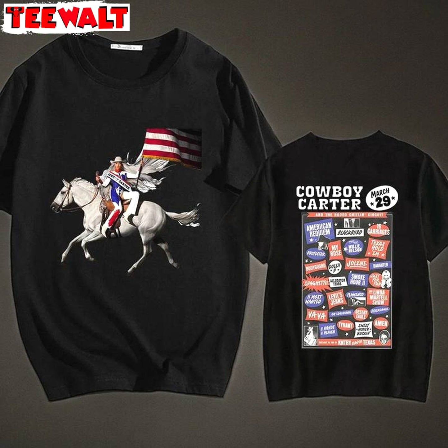 Cowboy Carter Comfort Shirt, Beyhive Exclusive Cool Design Crewneck Long Sleeve