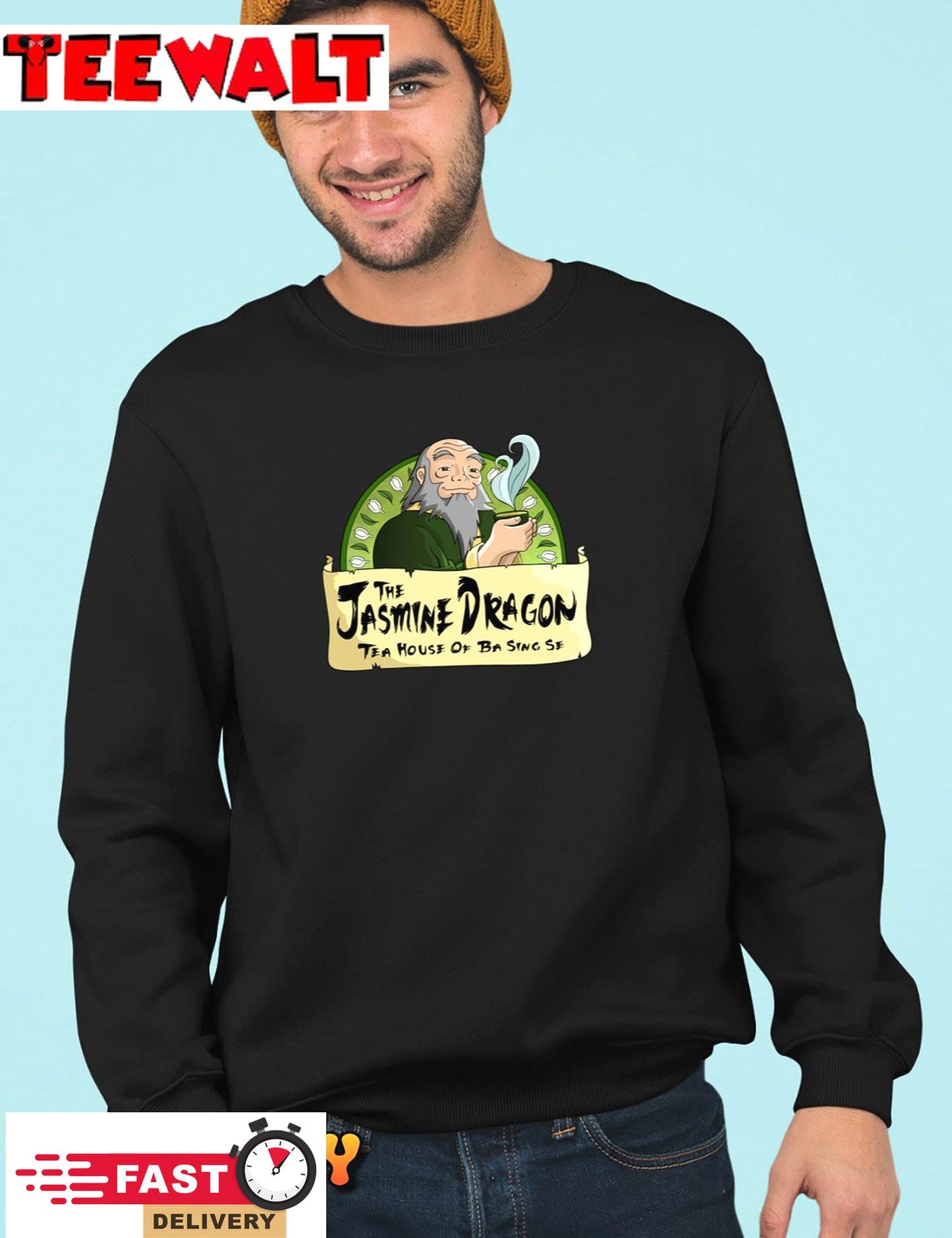 Uncle Iroh The Jasmine Dragon Tea House Unisex T-Shirt