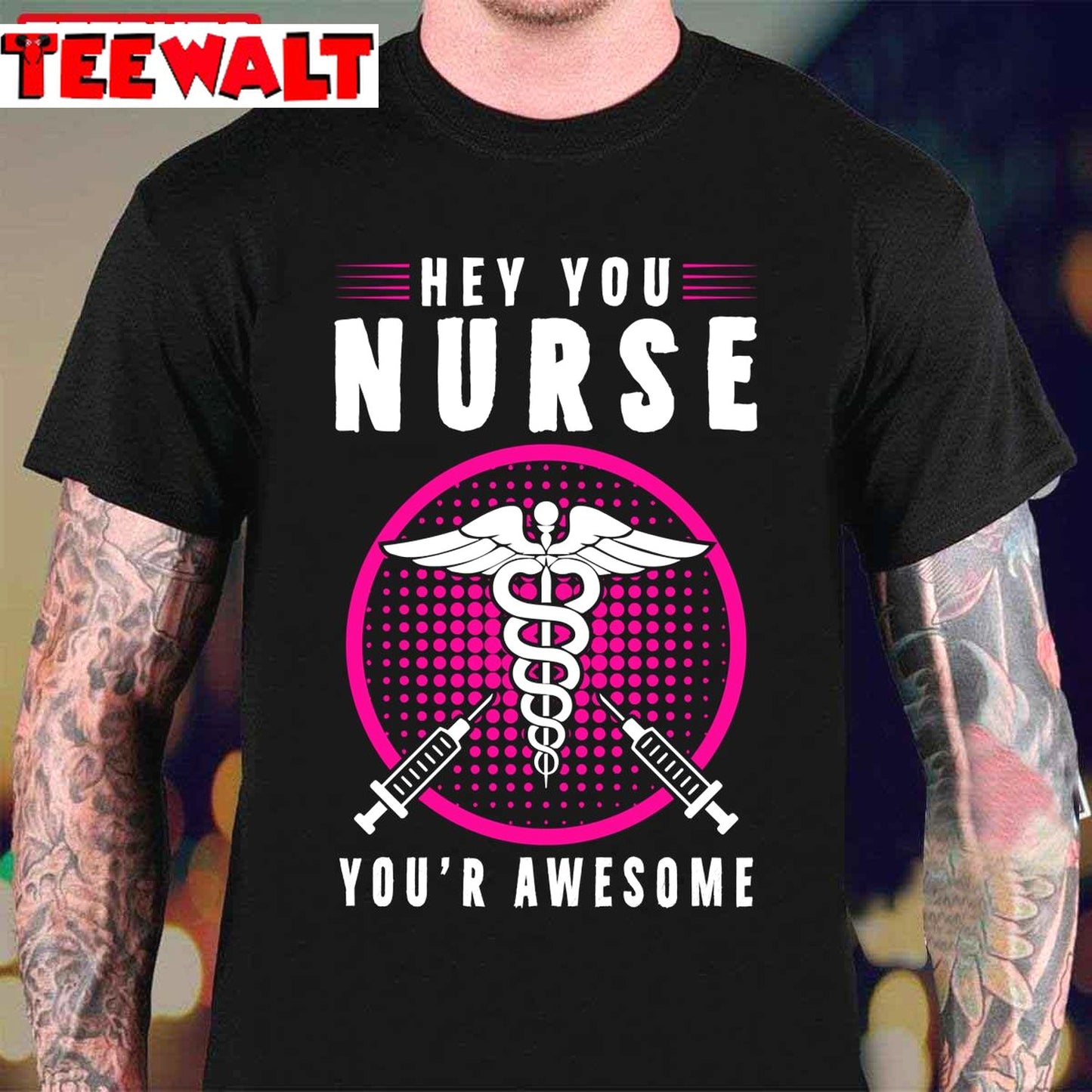 Hey You Nurse You'r Awesome Unisex T-Shirt