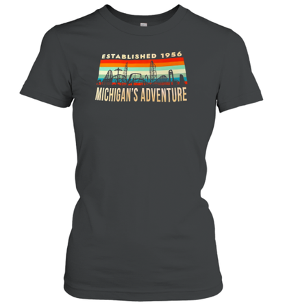 Established 1956 Michigan&#39s Adventure Vintage T-Shirt