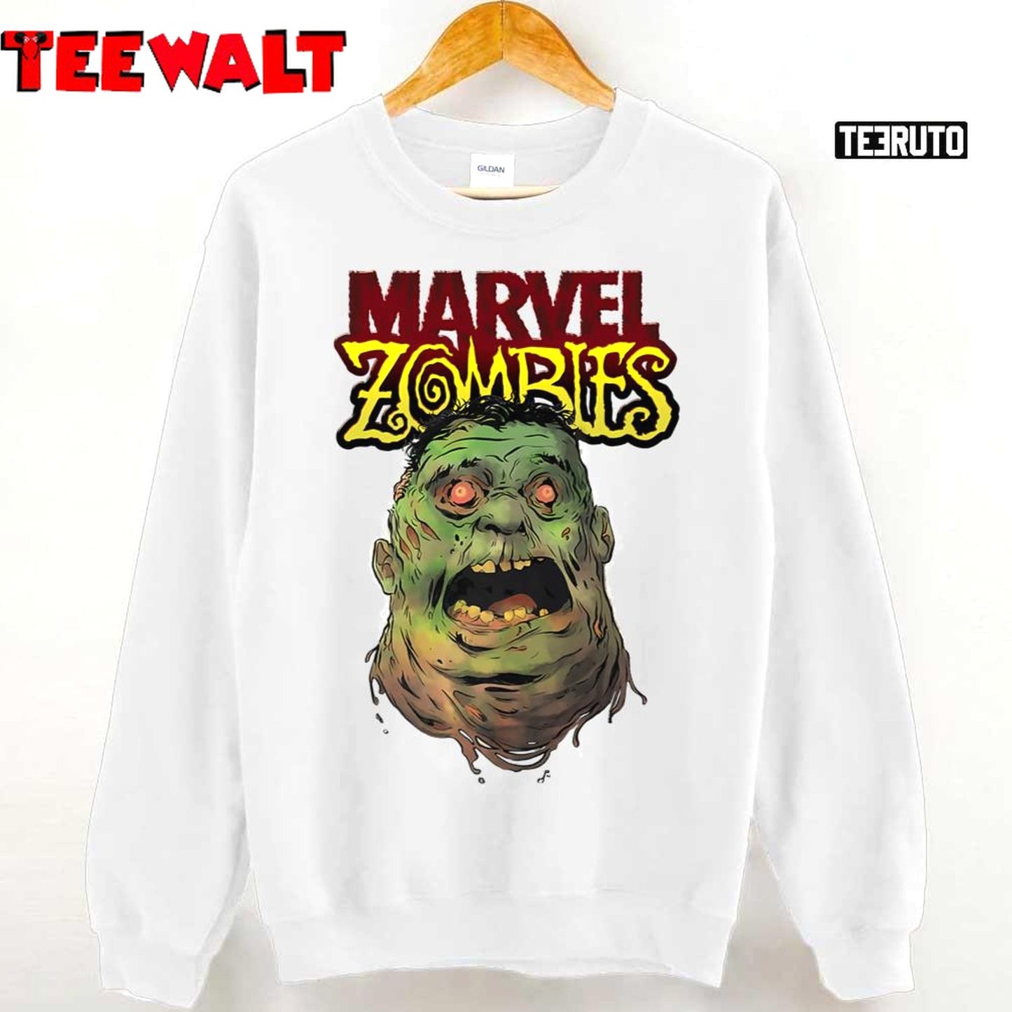 Zombies The Huk Zombie Head Marvel What If Unisex T-Shirt