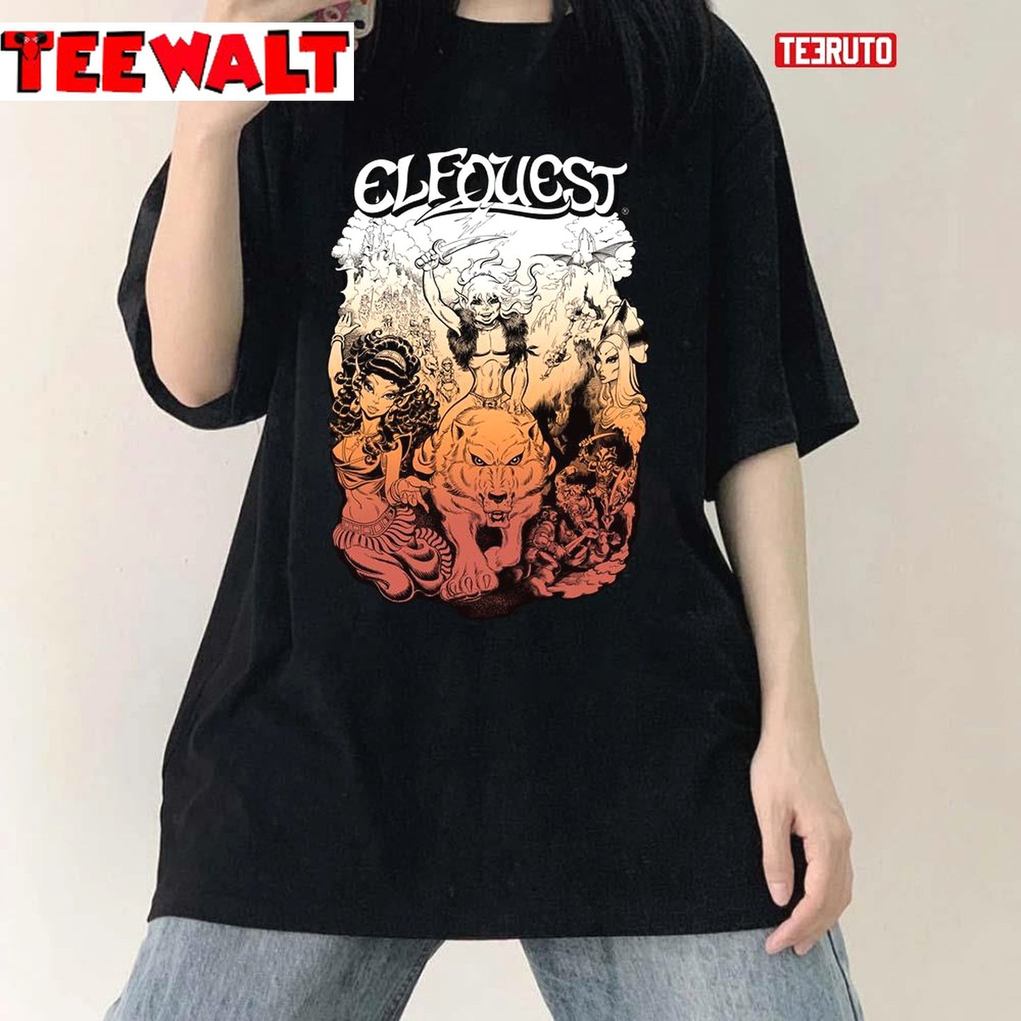 Vintage Elfquest First Portfolio Unisex T-Shirt