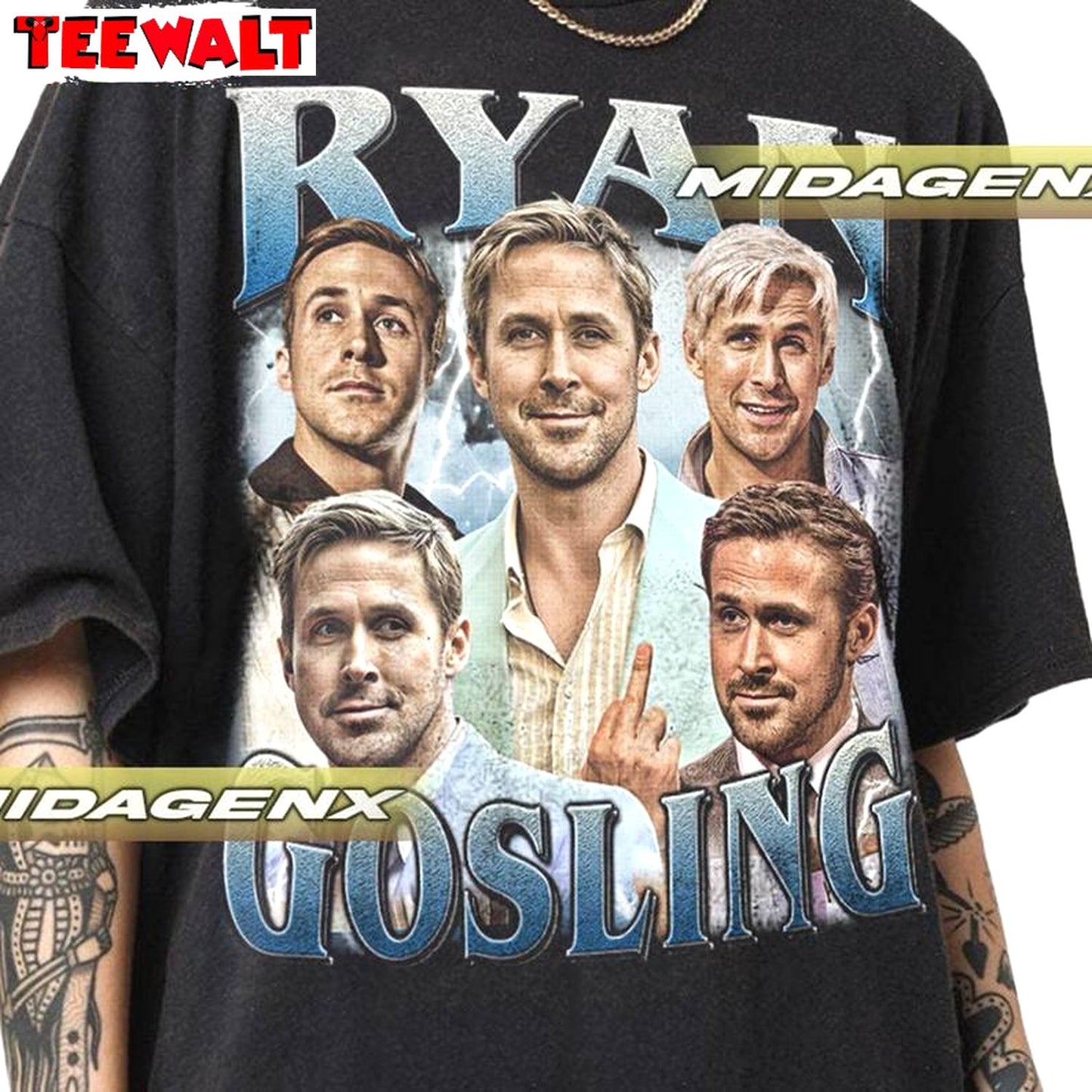 Vintage Ryan Gosling Shirt, Super Fresh New Arrivals Unisex Hoodie Crewneck