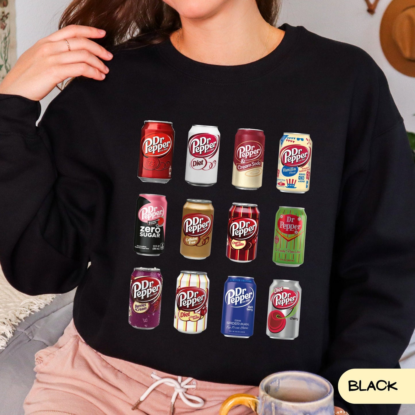 Dr. Pepper Hoodie Soft Soda-Inspired Design