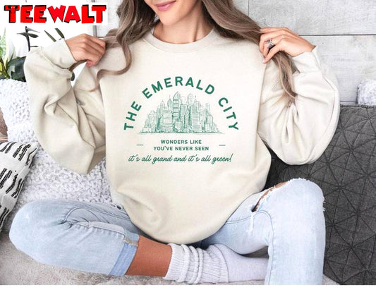 Emerald City Sweatshirt, Wicked Musical Movie Shirt