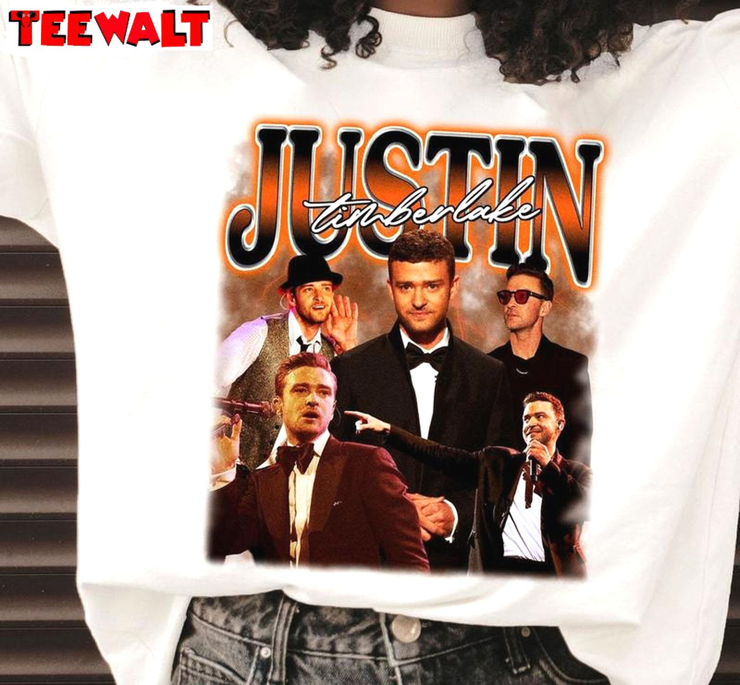 Retro Justin Timberlake Shirt, Must Have Short Sleeve Crewneck Gift For Fan