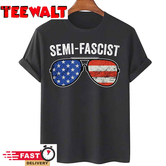 Semi-Fascist Funny Political Humor Biden Quotes T-Shirt 547650