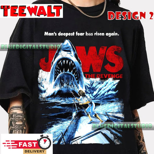 Jaws Movie Classic Horror Movie Fan Shirt