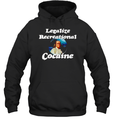 Benjamin Franklin Legalize Recreational Cocaine T-Shirt