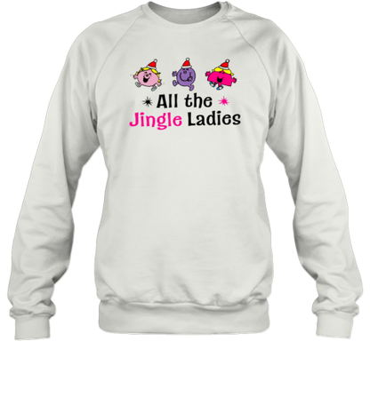 All The Jingle Ladies Christmas T-Shirt