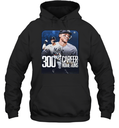 300 Career Home Runs Aaron Judge New York Yankees Signature Poster T-Shirt