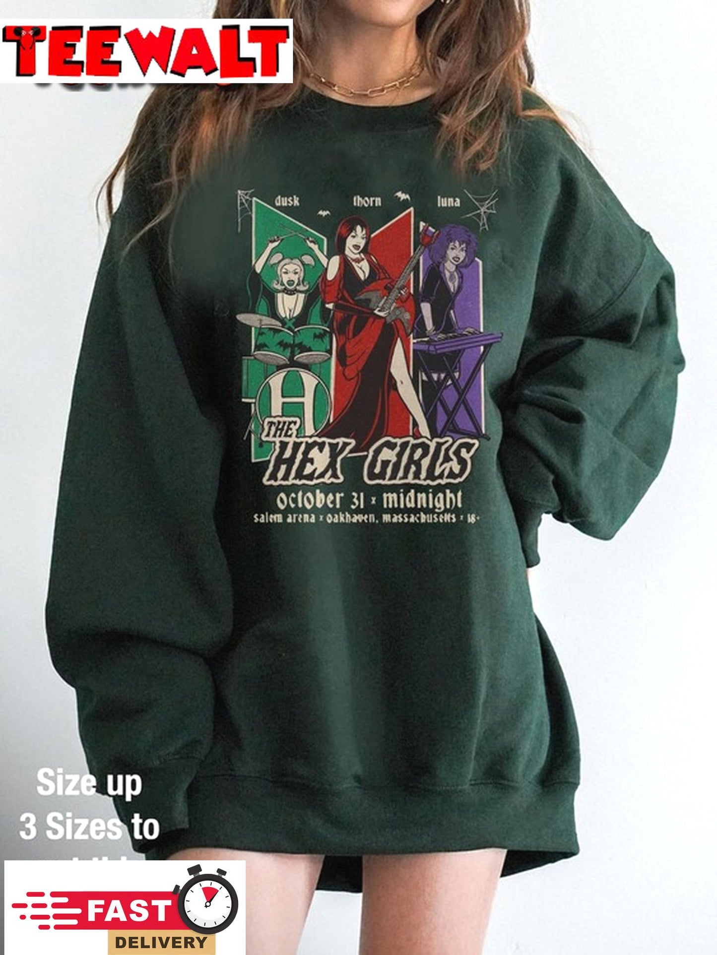 The Hex Girls Inspired Tee, The Hex Girls Rock Band Music T-Shirt